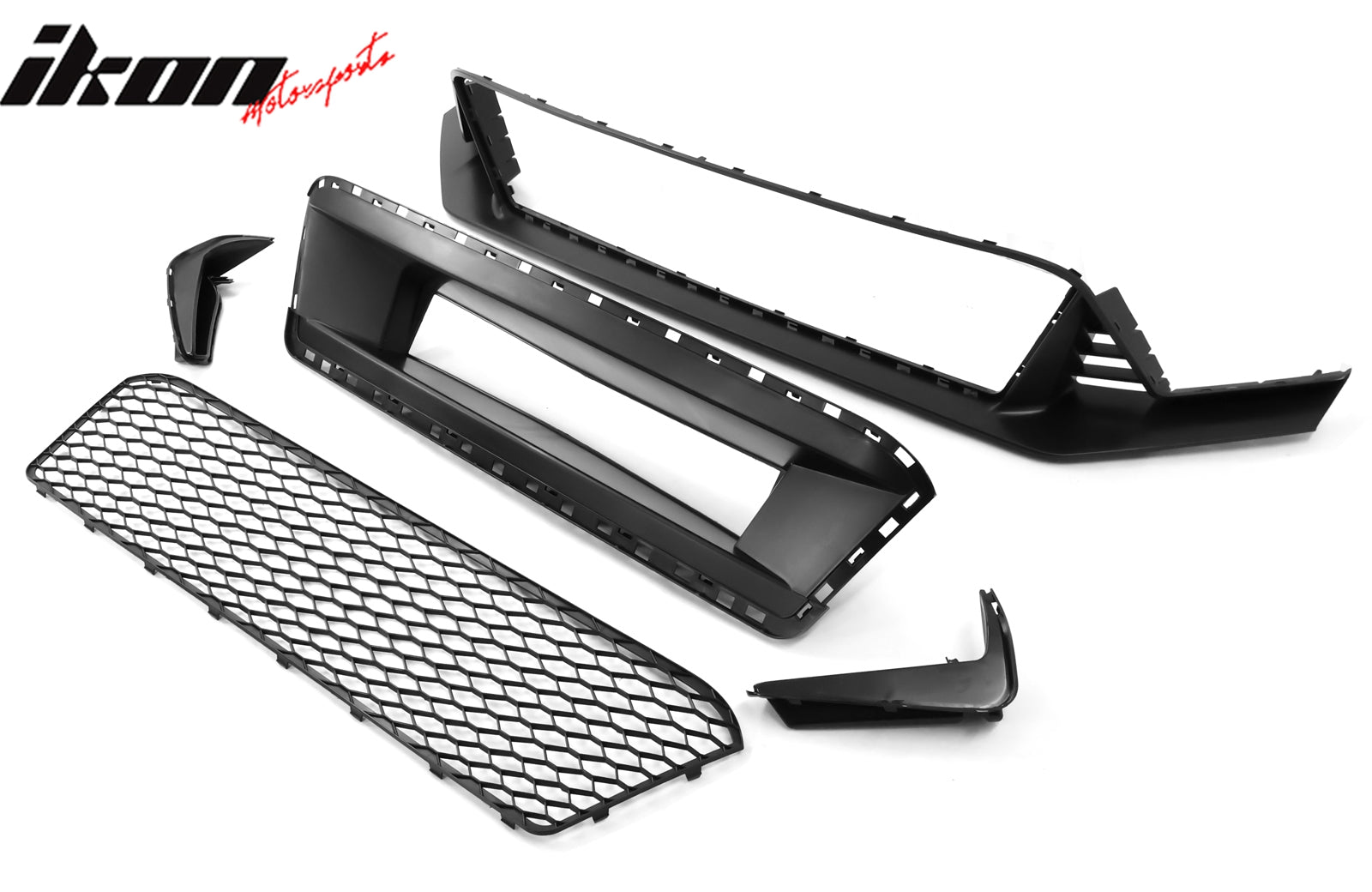 For 22-24 Honda Civic Type R Style Front Bumper Cover PP +Lower Grill +Undertray