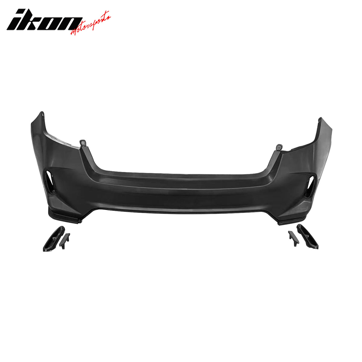 Fits 22-24 Civic Sedan Type R Style Rear Bumper Cover & Diffuser & Exhaust Pipe