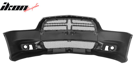 Fits 11-14 Dodge Charger SRT8 Front Bumper Cover Conversion + Grilles W/O ACC PP