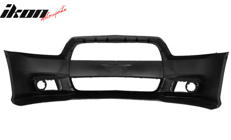 Fits 11-14 Dodge Charger SRT8 Front Bumper Cover Conversion + Grilles W/O ACC PP