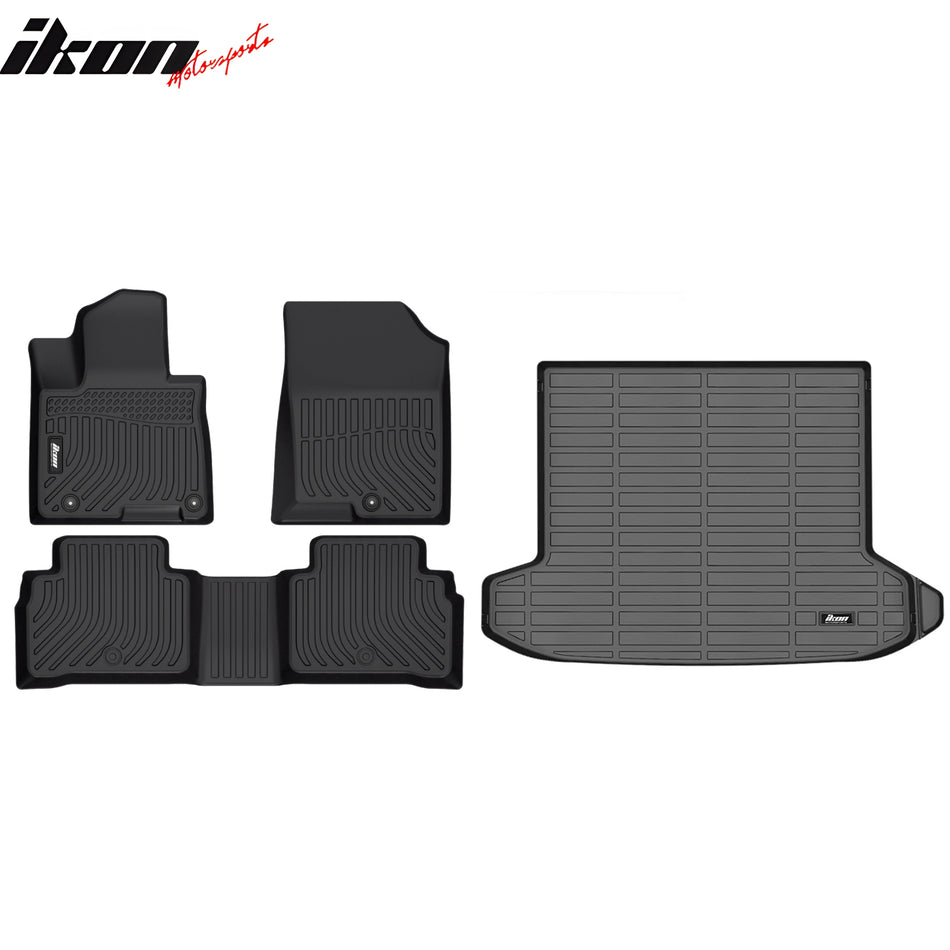 2022-2024 Hyundai Tucson Non-Hybrid 3D Floor Mats TPE + Trunk Mat