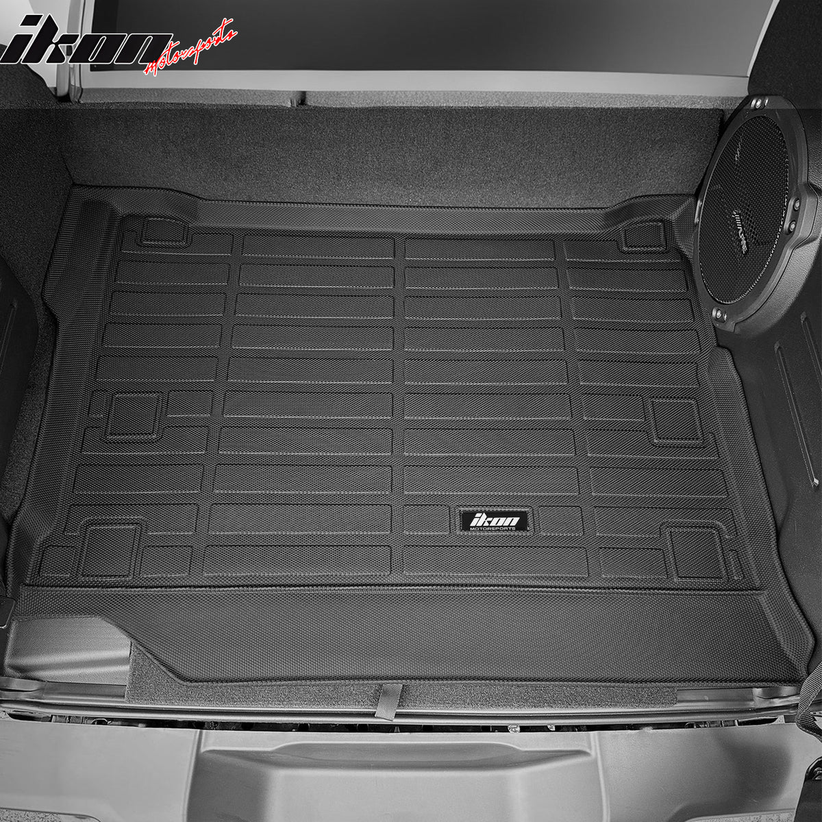 Fits 21-23 Jeep Wrangler 4xe All Weather Floor Mats & Rear Trunk Cargo Liner TPE