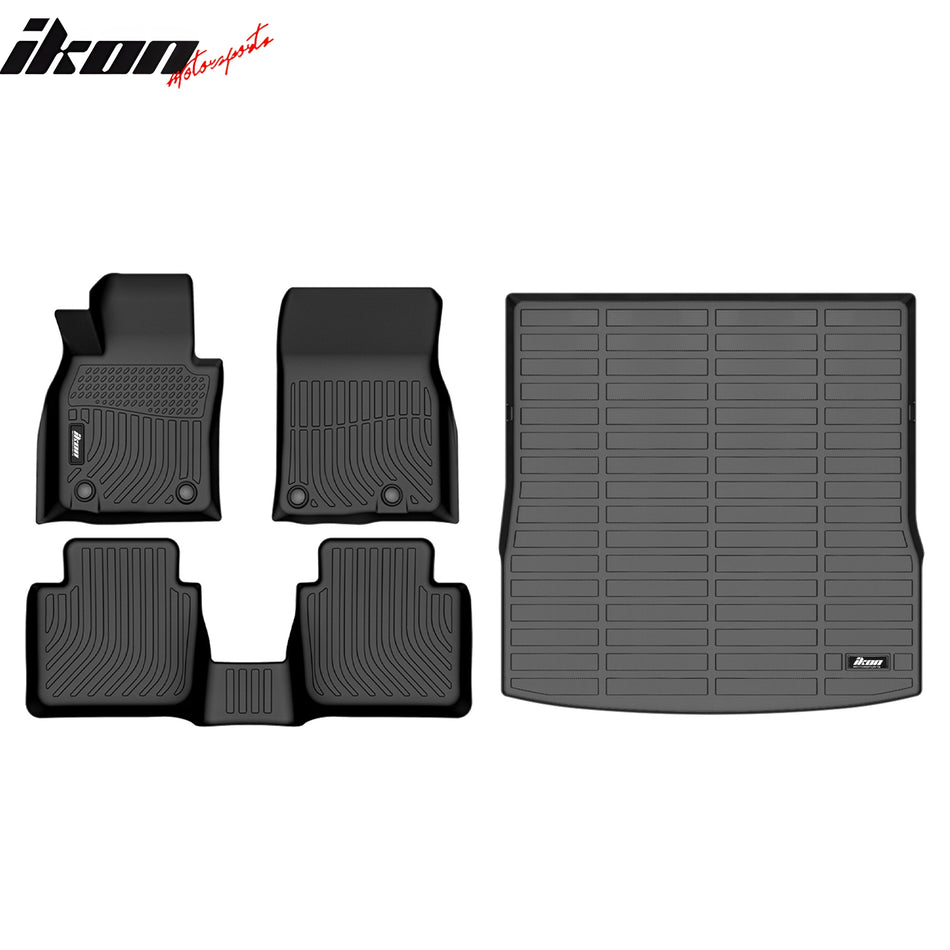 2023-2024 Mazda CX-50 All Weather 3D Molded Floor Mats TPE +Trunk Mat