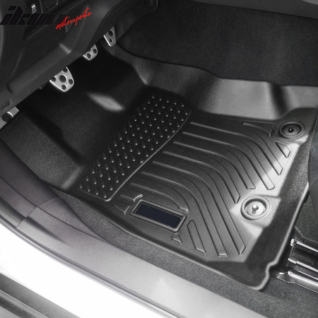 Fits 22-24 Subaru WRX All Weather 3D Molded Floor Mats Carpets + Trunk Mat TPE