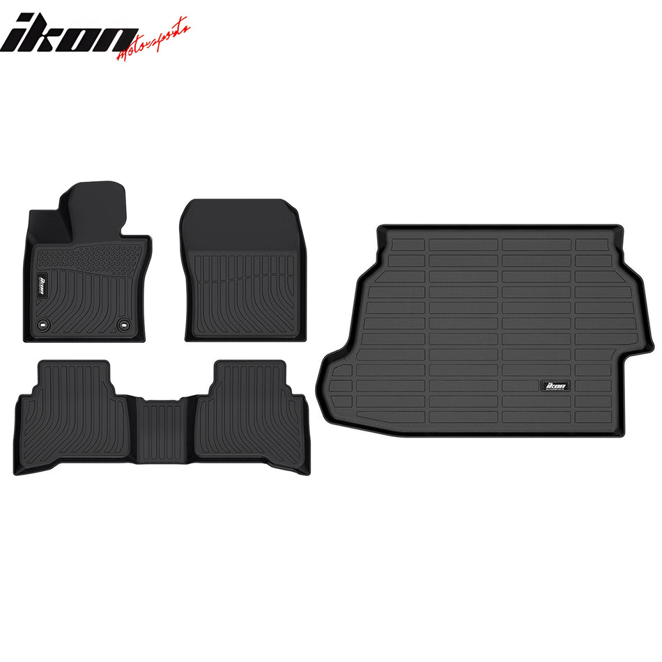 2023-2024 Toyota Prius All Weather 3D Floor Mats Liner TPE + Trunk Mat