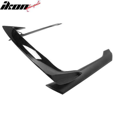 For 22-24 Honda Civic Hatchback Type-R Gloss Black Trunk Spoiler Mounting Plates