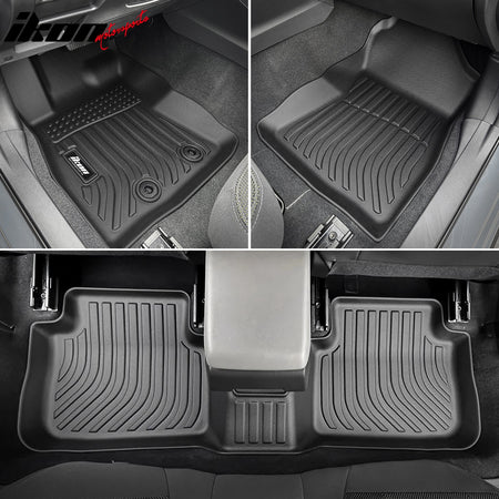 For 2024 Subaru Crosstrek All Weather 3D Molded TPE Floor Mats Liner & Trunk Mat