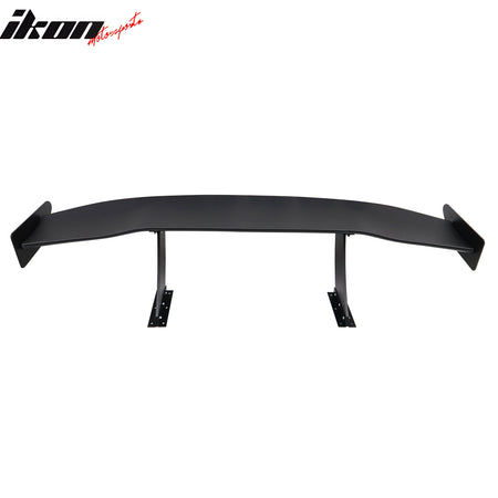 Universal 65" GT Trunk Spoiler Adjustable Rear Racing Wing (V4A Leg + V4A Plate)