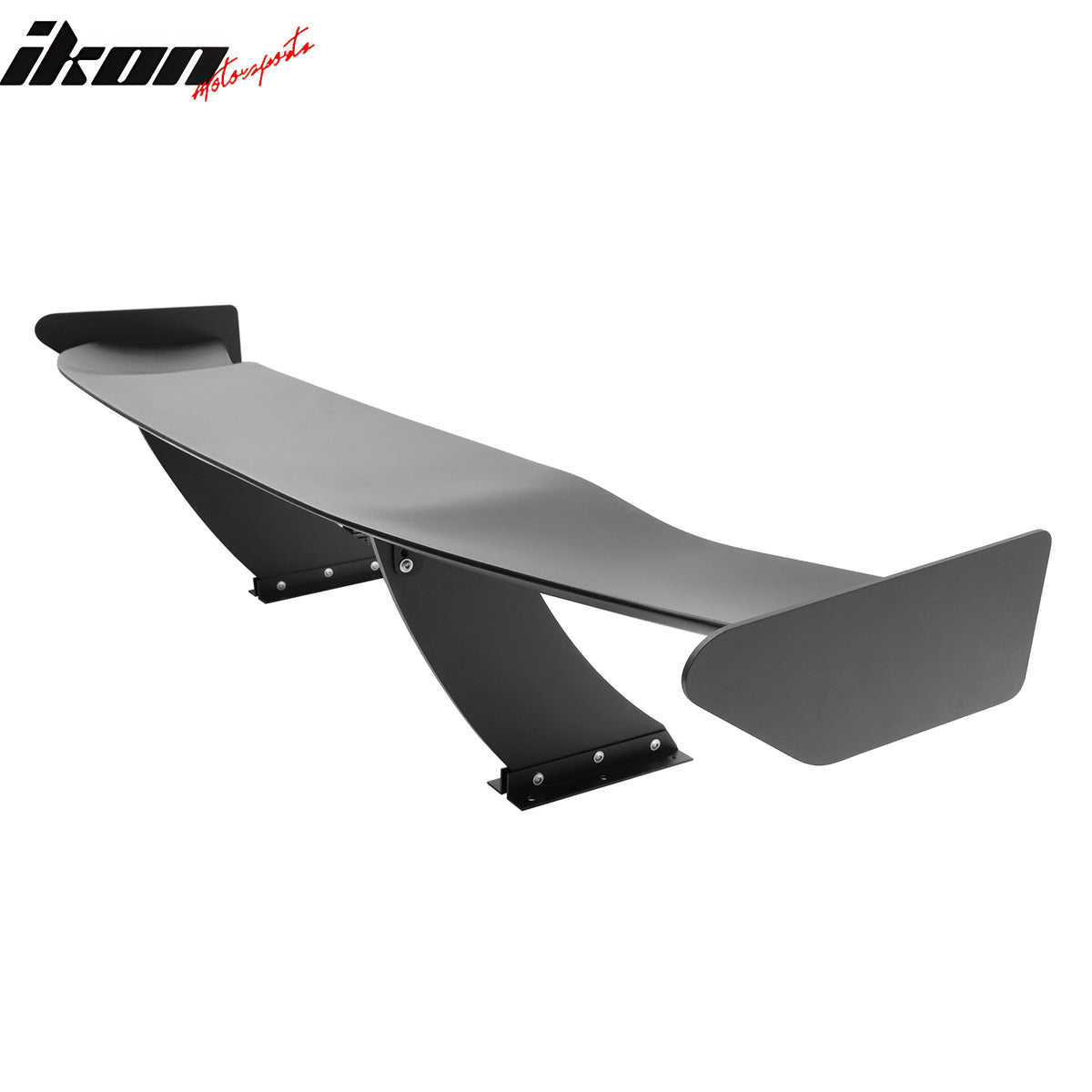 Universal 61" GT Trunk Spoiler Adjustable Rear Racing Wing (V4A Leg + V4A Plate)