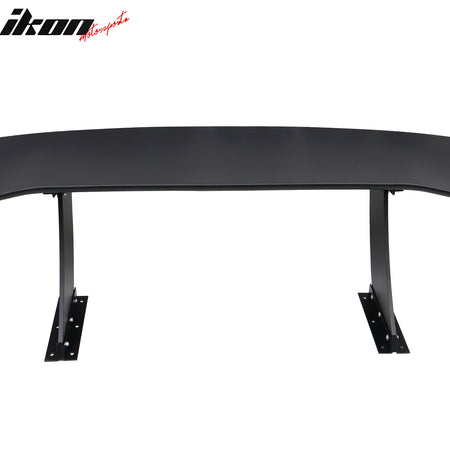 Universal 61" GT Trunk Spoiler Adjustable Rear Racing Wing (V4A Leg + V4A Plate)