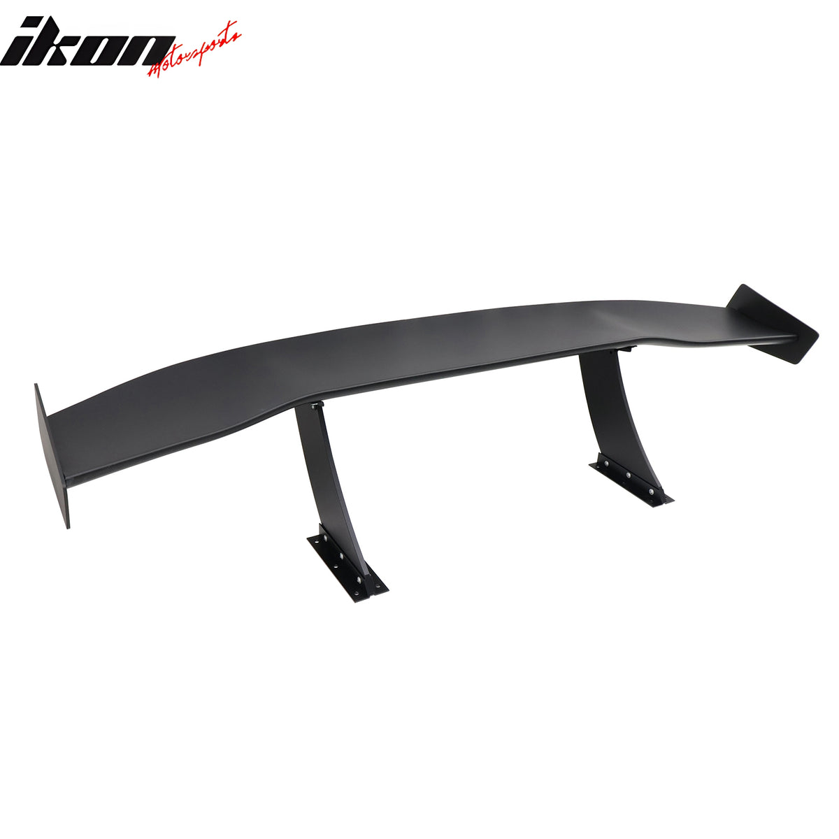 Universal 57" GT Trunk Spoiler Adjustable Rear Racing Wing (V4A Leg + V4C Plate)