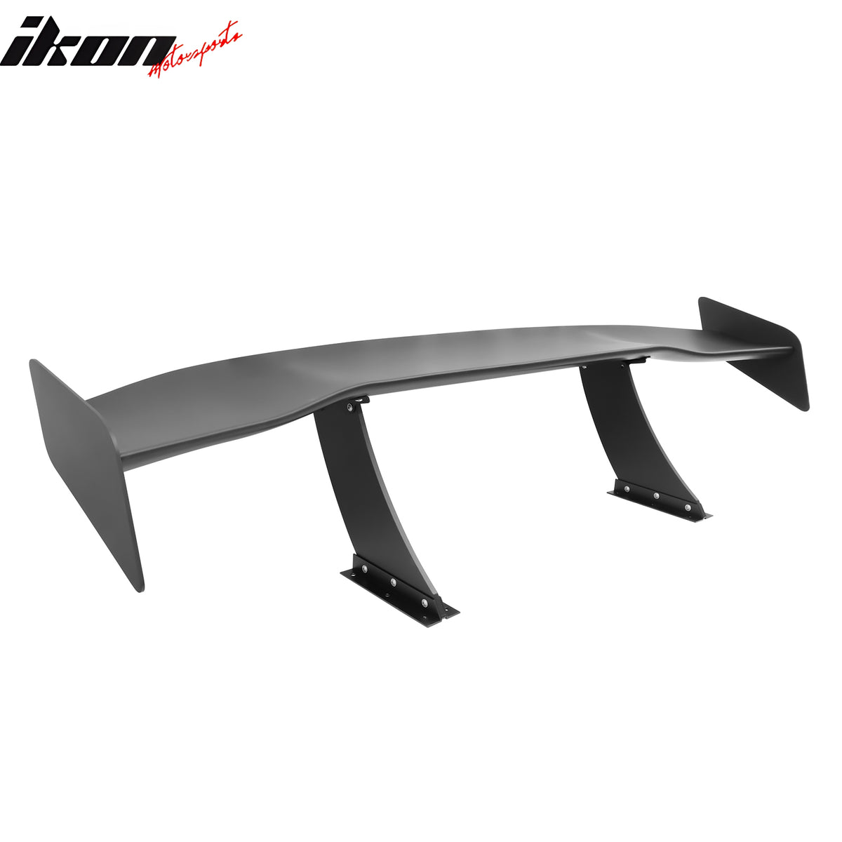 Universal 65" GT Trunk Spoiler Adjustable Rear Racing Wing (V4A Leg + V4D Plate)