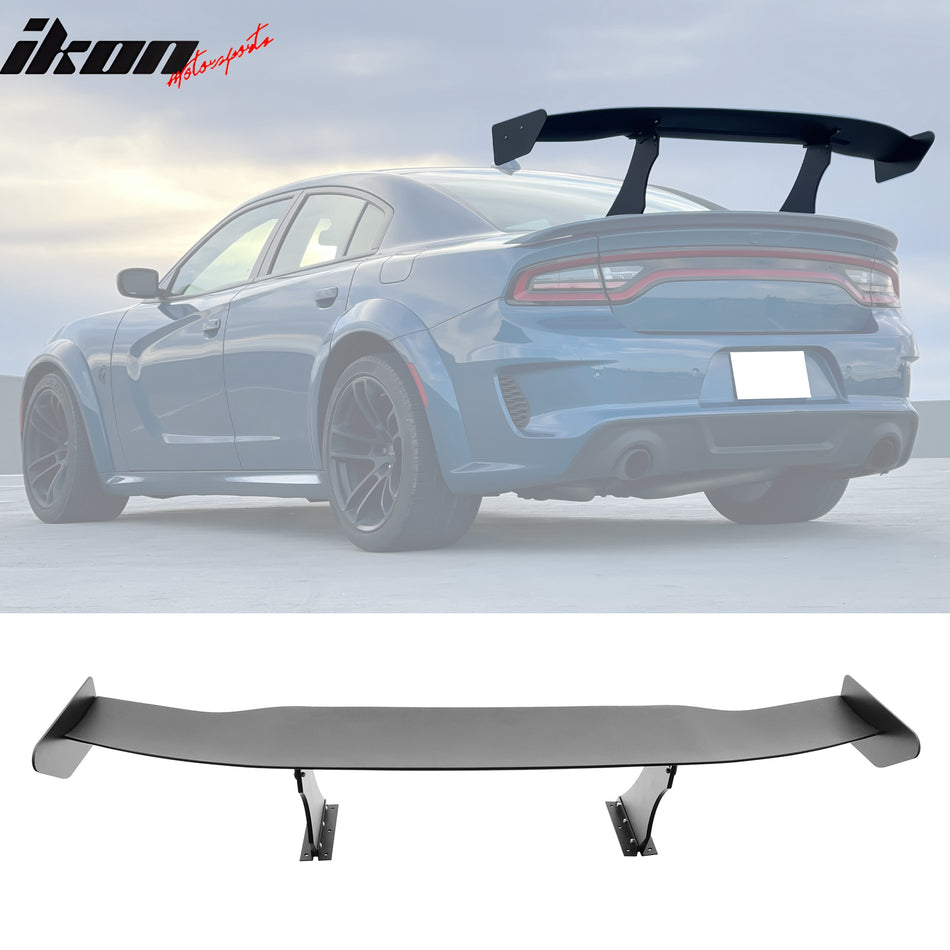 Universal 61'' GT Trunk Spoiler V1 Brackets V4B Legs + V4A Plates ABS