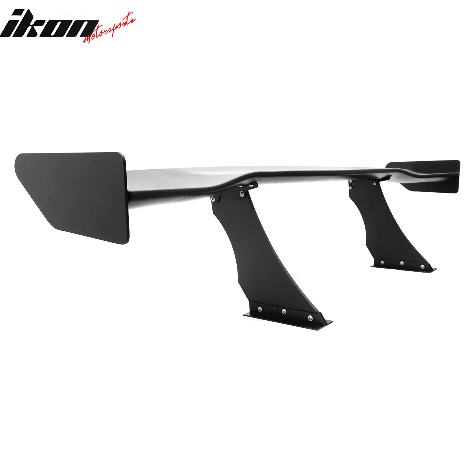 Universal 61" GT Trunk Spoiler Adjustable Rear Racing Wing (V4B Leg + V4A Plate)