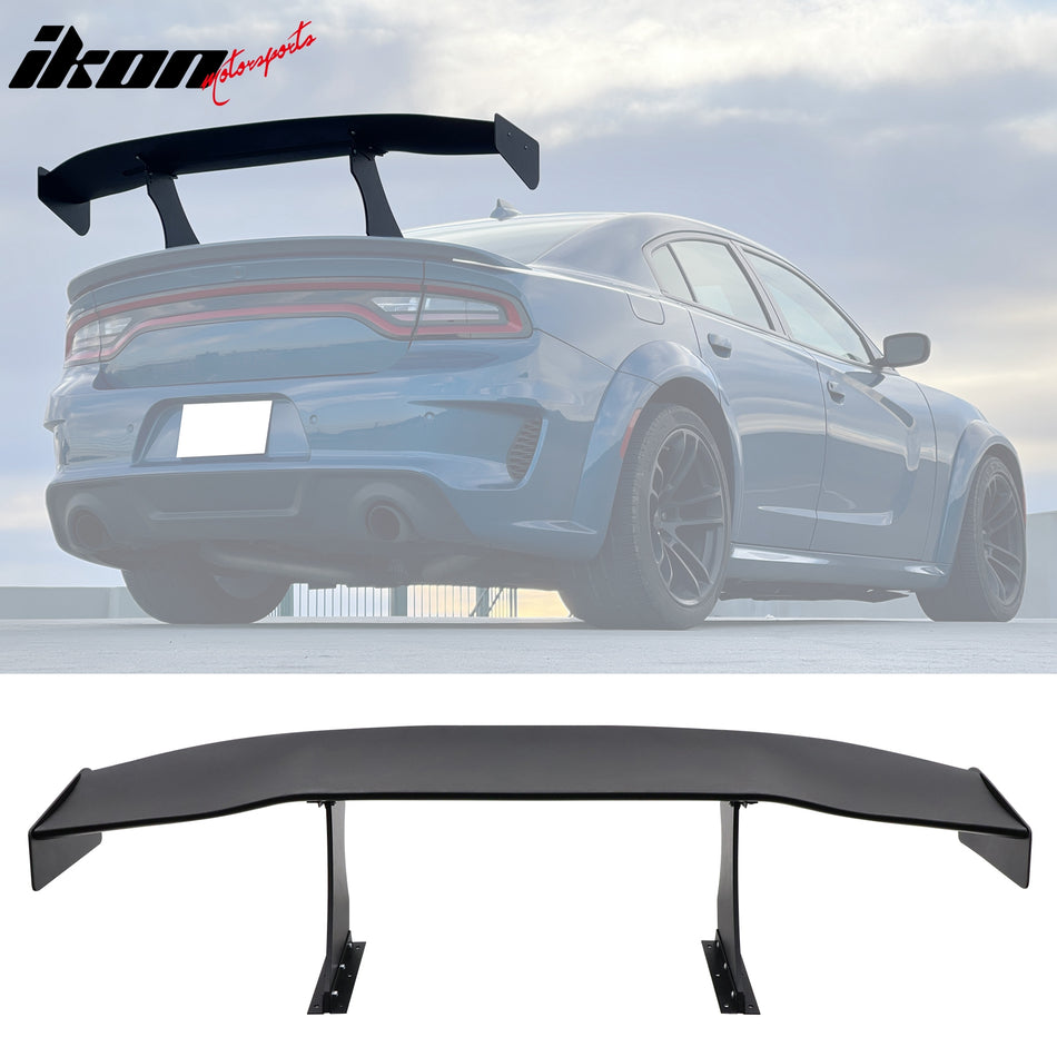 Universal 61'' GT Trunk Spoiler V1 Brackets V4B Legs + V4C Plates ABS