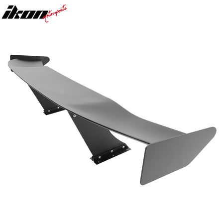 Universal 65" GT Trunk Spoiler Adjustable Rear Racing Wing (V4C Leg + V4A Plate)