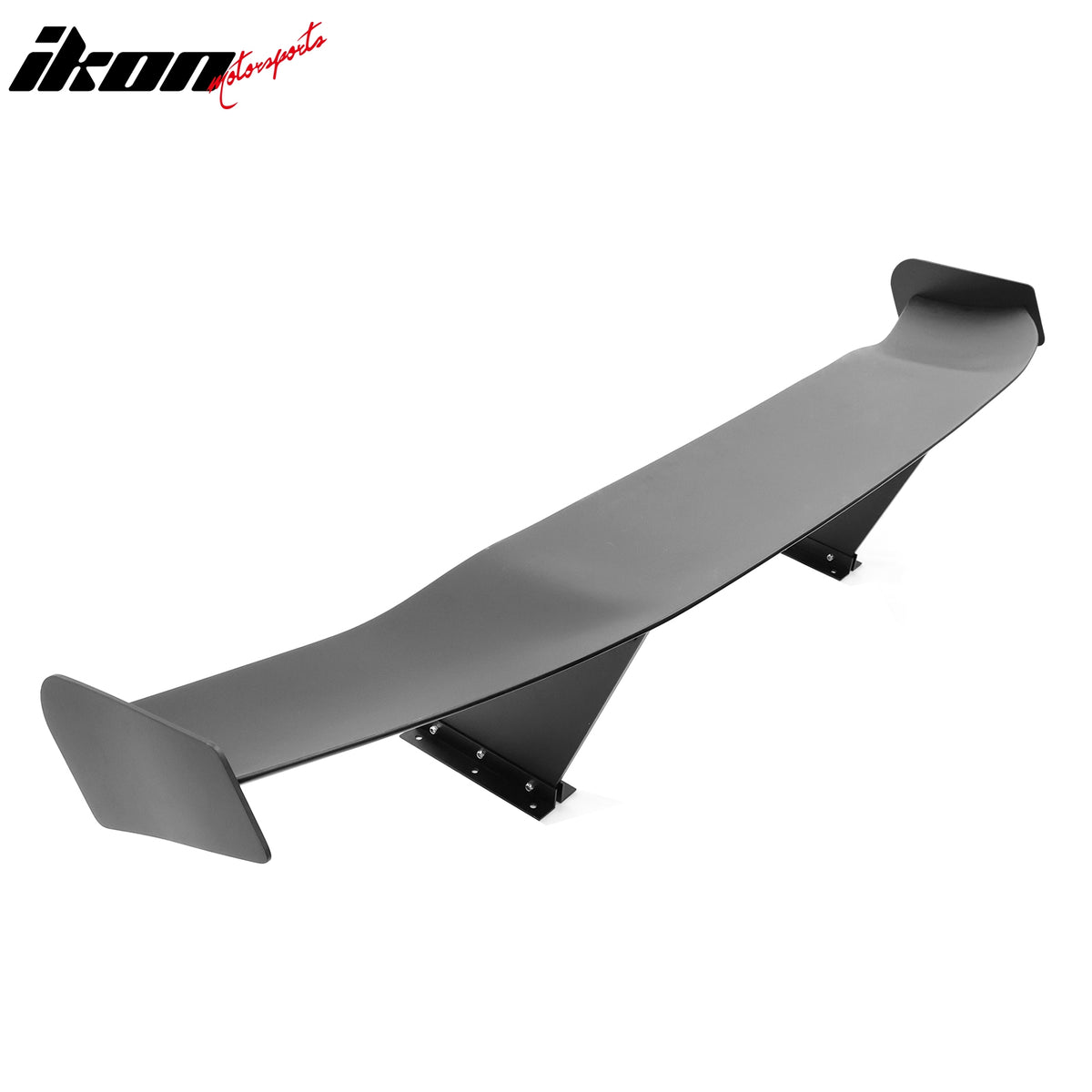 Universal 57" GT Trunk Spoiler Adjustable Rear Racing Wing (V4C Leg + V4C Plate)