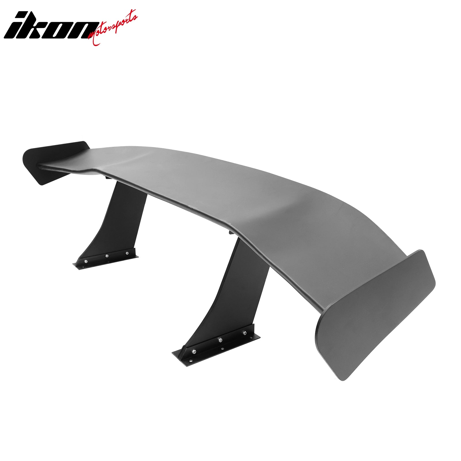 Universal 57" GT Trunk Spoiler Adjustable Rear Racing Wing (V4C Leg + V4C Plate)