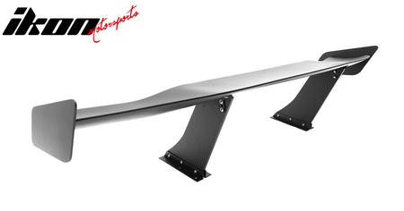 Universal 61" GT Trunk Spoiler Adjustable Rear Racing Wing (V4C Leg + V4D Plate)