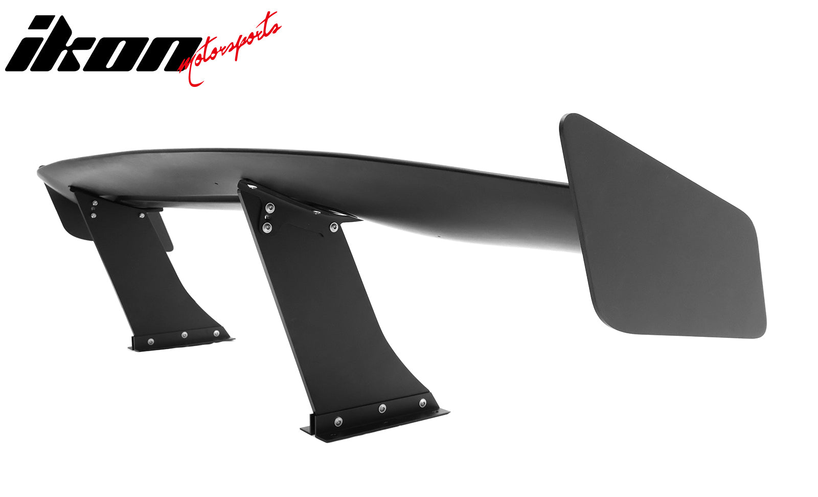 Universal 65" GT Trunk Spoiler Adjustable Rear Racing Wing (V4C Leg + V4D Plate)