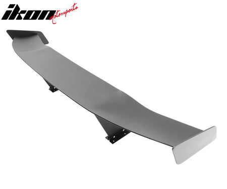 Universal 61" GT Trunk Spoiler Adjustable Rear Racing Wing (V4C Leg + V4D Plate)