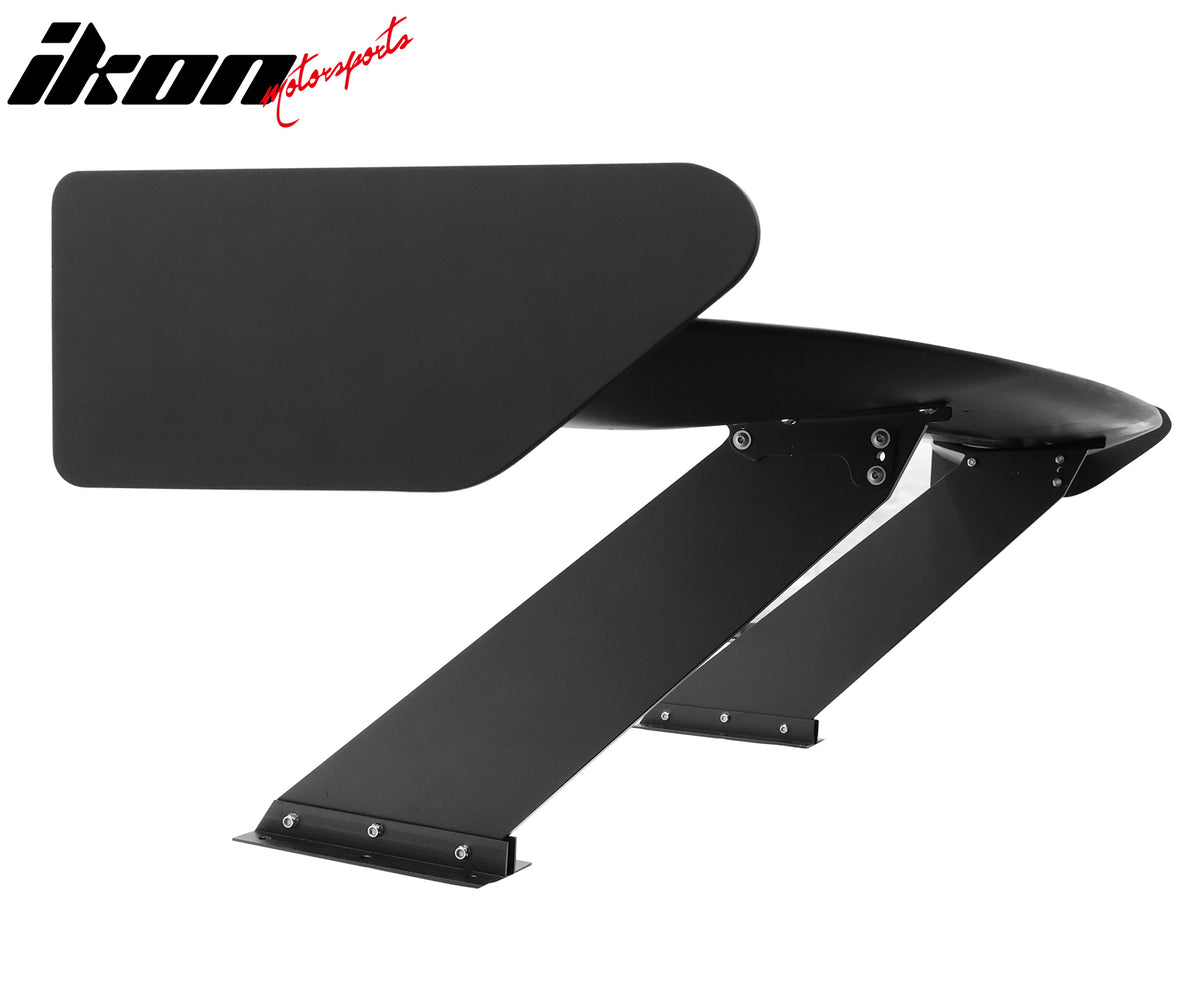 Universal 61" GT Trunk Spoiler Adjustable Rear Racing Wing (V4D Leg + V4A Plate)