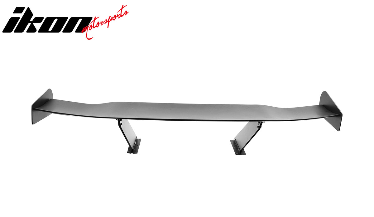 Universal 61" GT Trunk Spoiler Adjustable Rear Racing Wing (V4D Leg + V4C Plate)