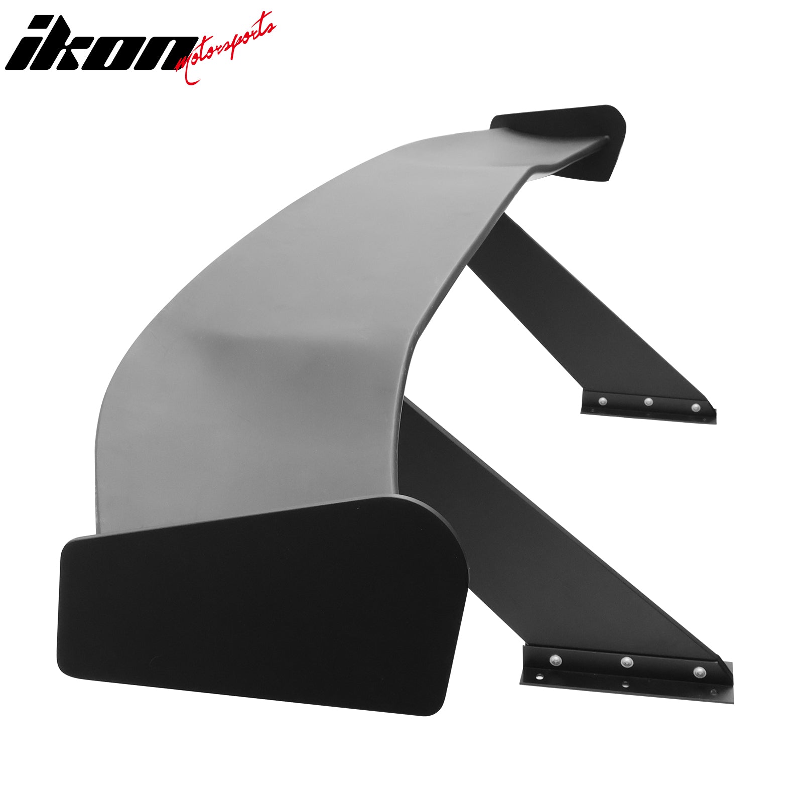 Universal 57" GT Trunk Spoiler Adjustable Rear Racing Wing (V4D Leg + V4C Plate)