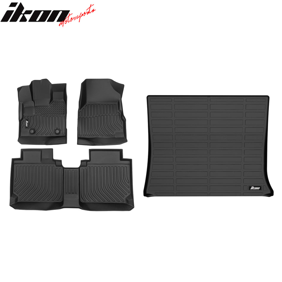 2012-2017 Chevrolet Equinox/ GMC Terrain TPE 3D Floor Mats + Trunk Mat