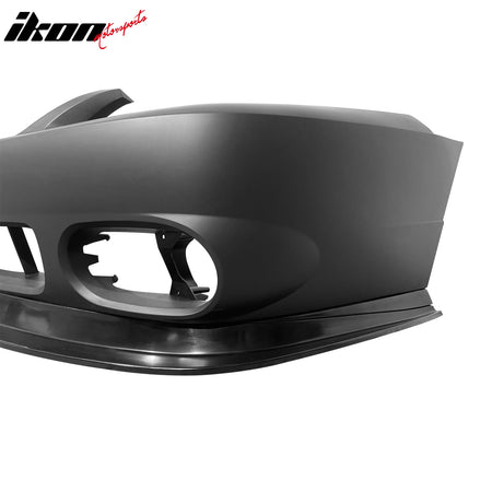 Fits 99-04 Ford Mustang MDA Cobra Style Front Bumper Cover Conversion W/ Lip PU