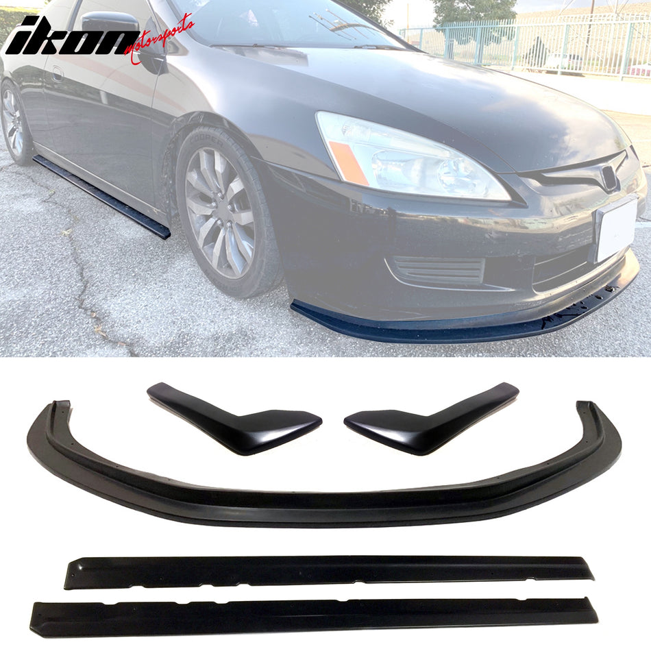 Side Skirts & Corner Aprons & Front Lip For 2003-2005 Honda Accord MDA