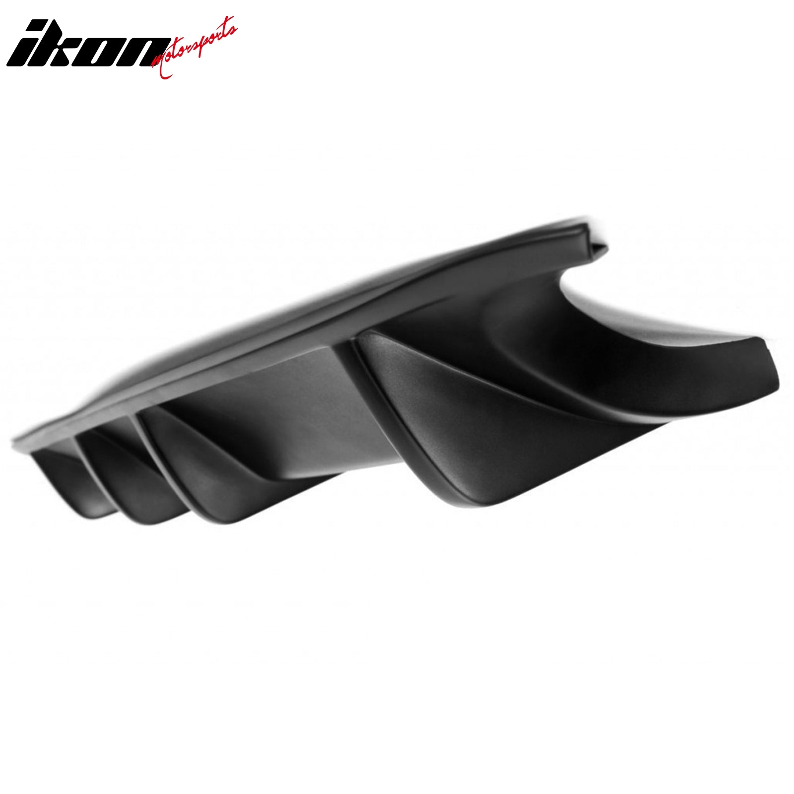 For 09-15 Nissan Maxima 4-Door MDA Style Rear Diffuser Lip + Front Bumper Lip PU