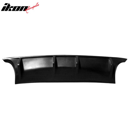 For 09-15 Nissan Maxima 4-Door MDA Style Rear Diffuser Lip + Front Bumper Lip PU