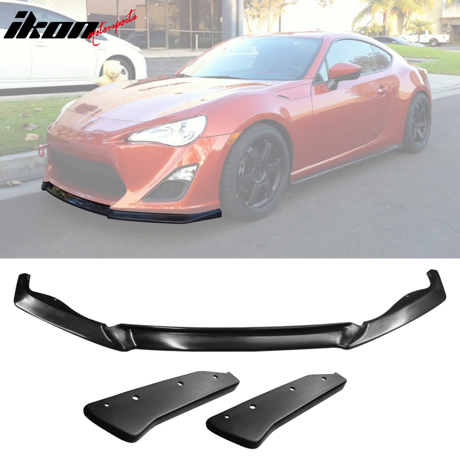 Corner Aprons & Front Lip For 2013-2016 Scion FR-S Unpainted GT Style