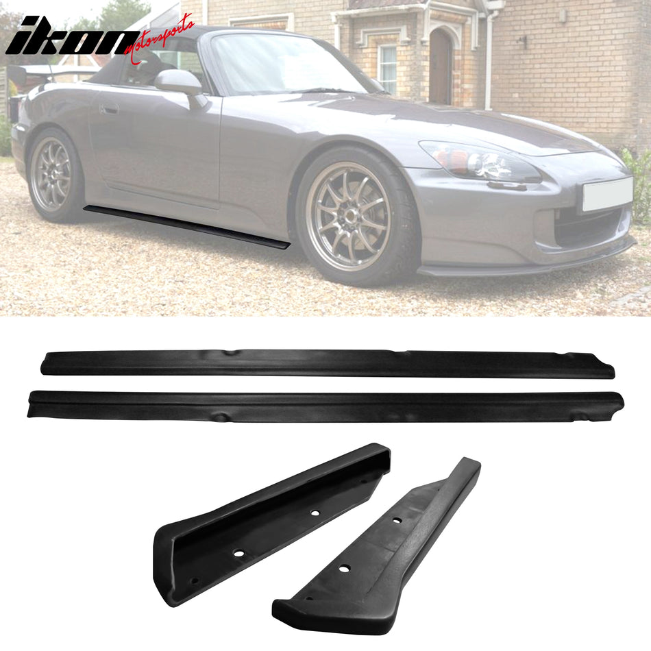 Side Skirts & Corner Aprons For 2000-2009 Honda S2000 S2K AP1 AP2 JDM