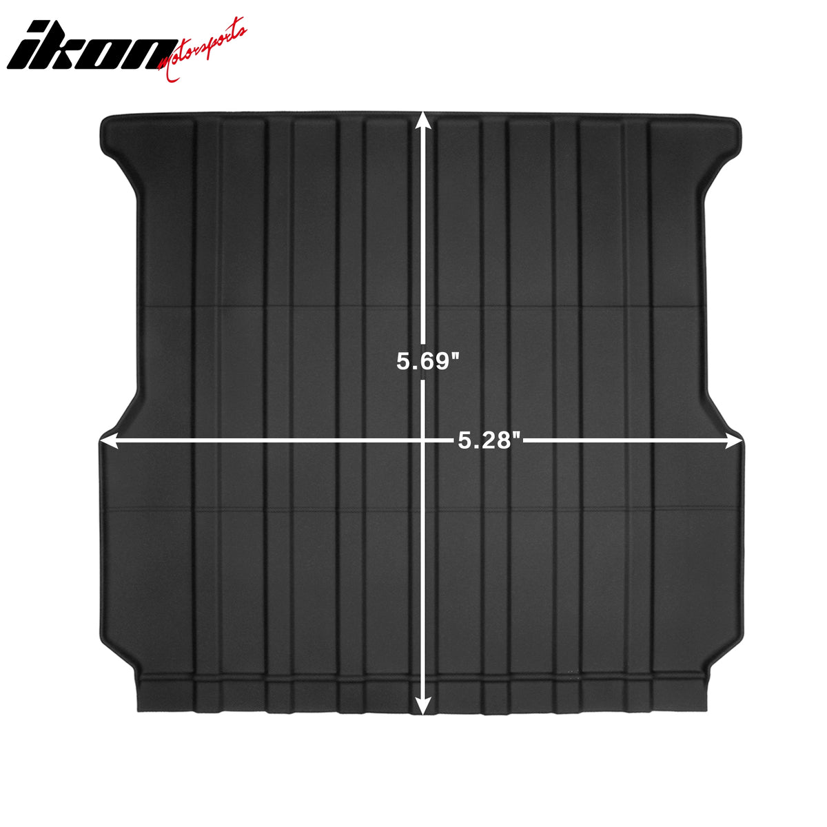 Fits 22-24 Rivian R1T Front Storage + Rear Truck Bed Mat TPE 3D Liner Cover