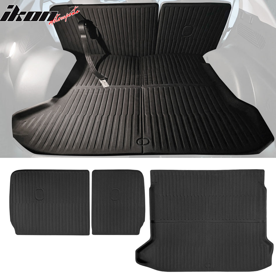 2022-2024 Hyundai Ioniq 5 Trunk Mat Cargo Liner & Backrest Mats XPE