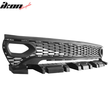 Fits 15-23 Charger SRT Upper Lower Grilles Front Bumper Cover W/ Matte Black Lip