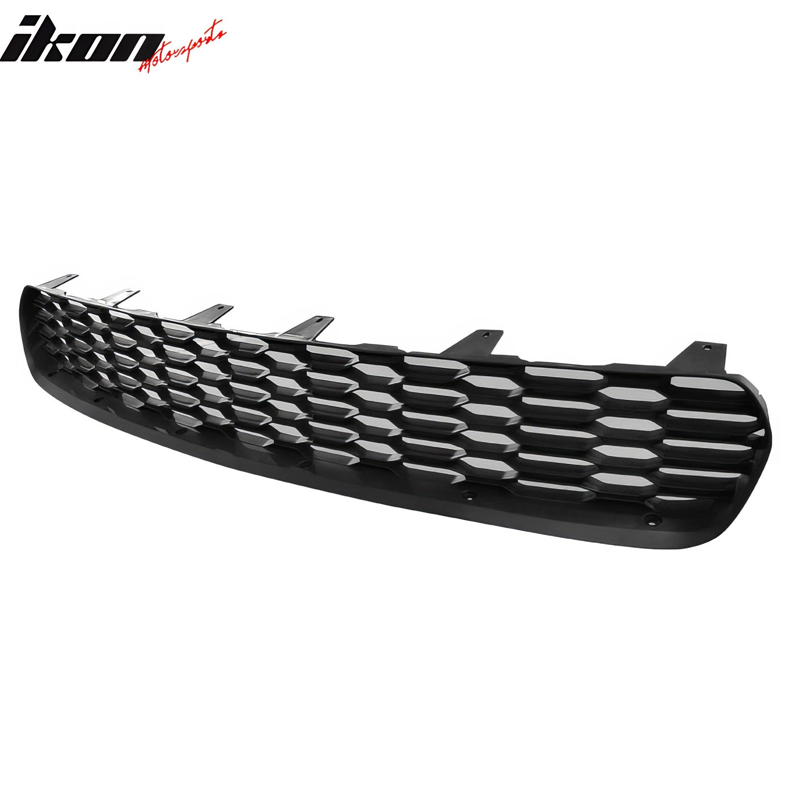 For 15-23 Charger SRT Upper Lower LED Grilles Bumper Cover W/ Matte Black Lip PP