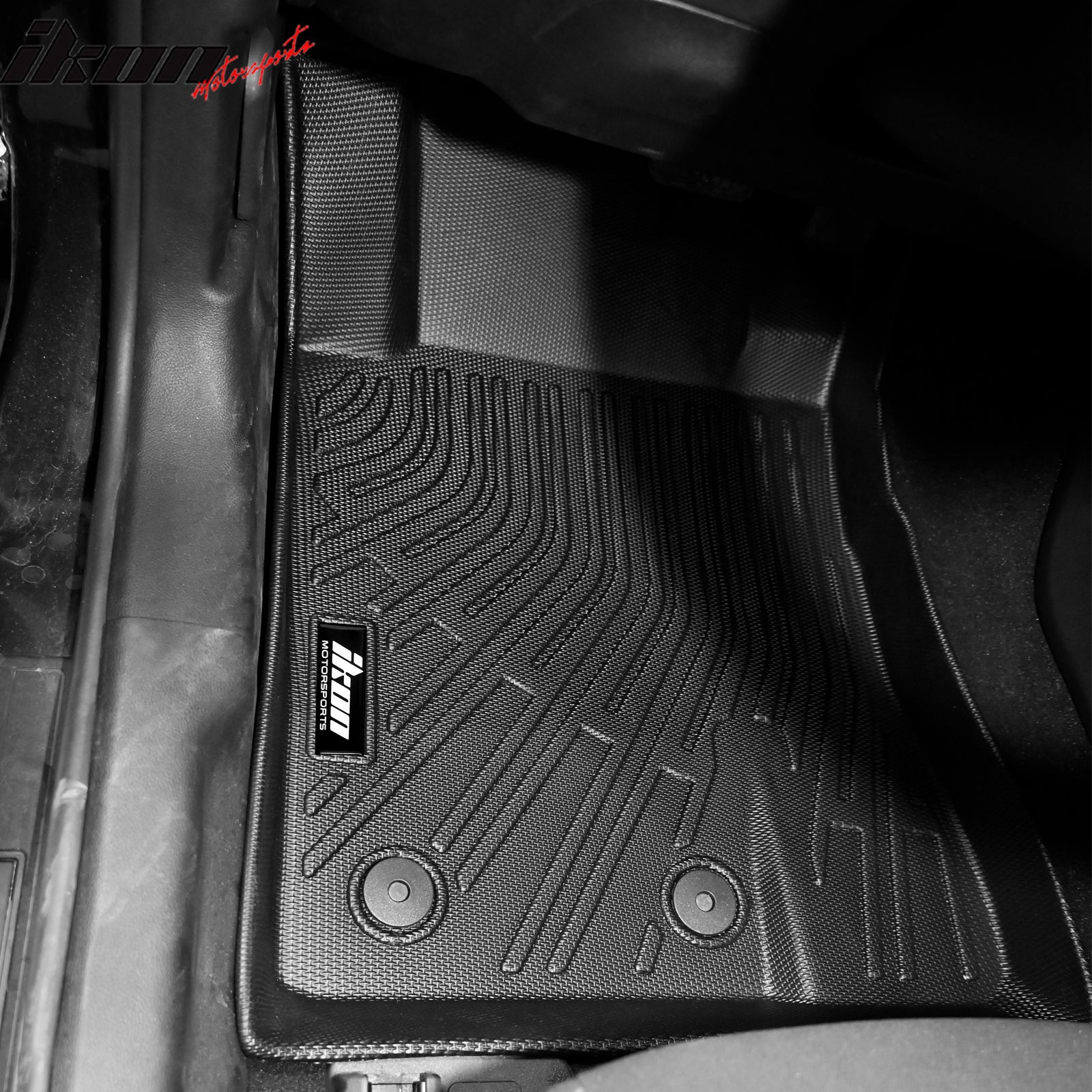 For 15-23 Ford Mustang Floor Mats All Weather Protection Trunk Liners TPE Carpet