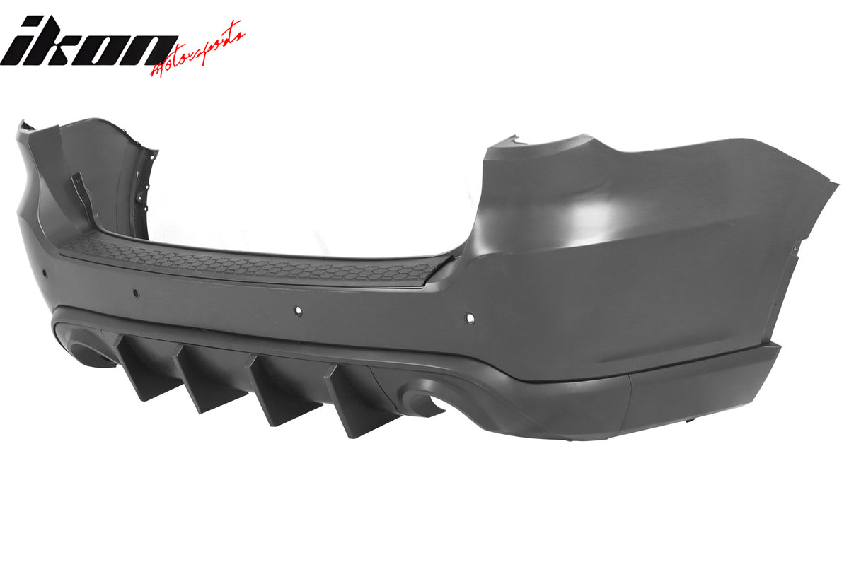 Fits 21-24 Dodge Durango Rear Bumper Cover Hellcat Style Conversion V1 Diffuser