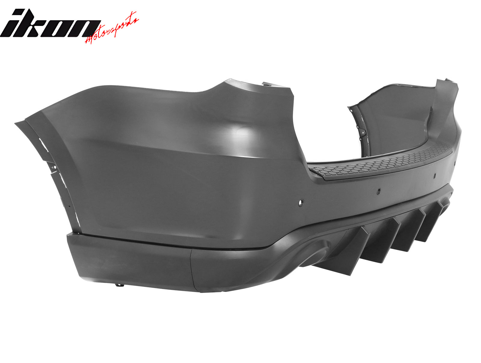 Fits 21-24 Dodge Durango Rear Bumper Cover Hellcat Style Conversion V1 Diffuser