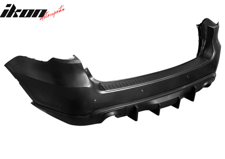 Fits 21-24 Dodge Durango Rear Bumper Cover Hellcat Style Conversion V2 Diffuser