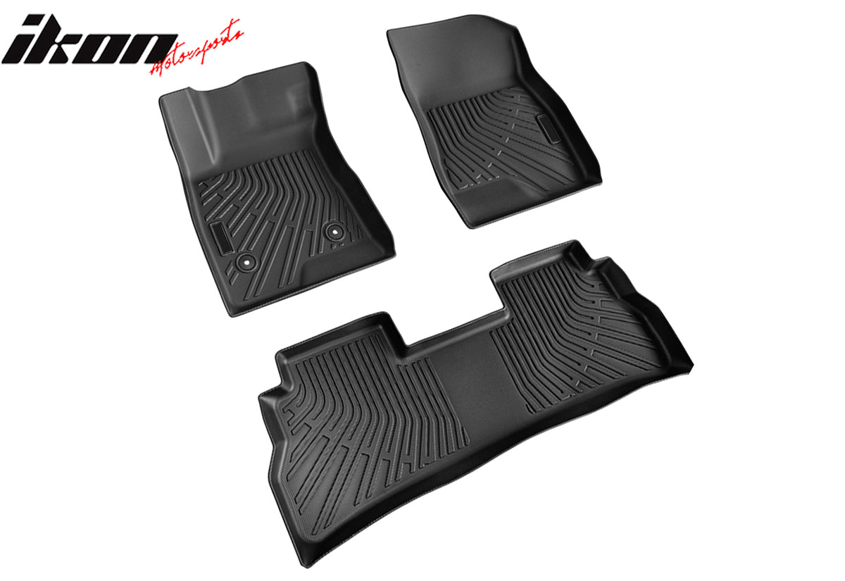 For 24-25 Chevy Trax All Weather 3D Molded Floor Mats & Rear Trunk Mat Liner TPE