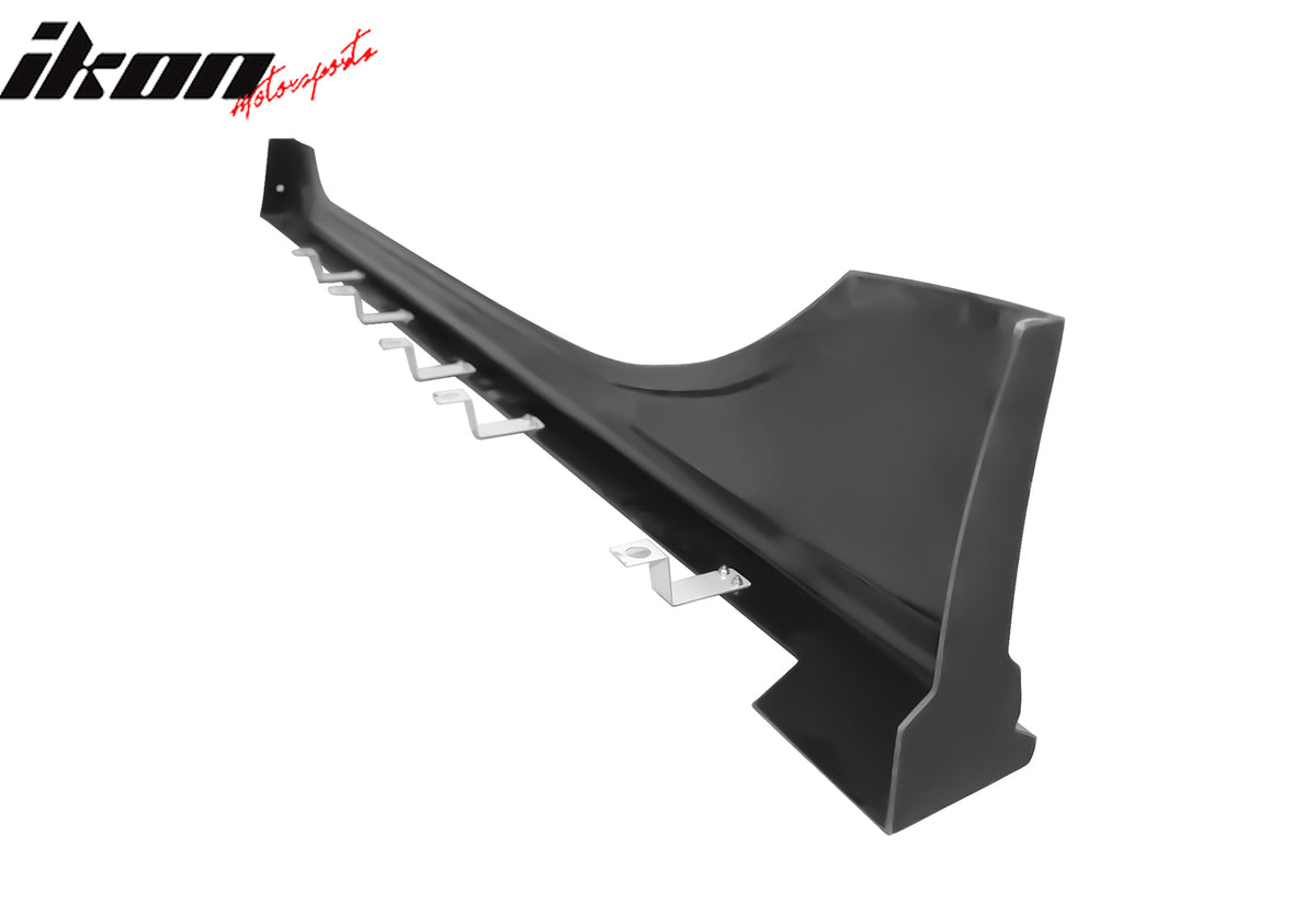 Fits 22-24 Subaru BRZ Coupe Front Bumper Lip + Rear Diffuser + Side Skirts - PU