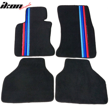 Factory Fitment Car Floor Mats Front Rear Nylon FOR: (BMW)