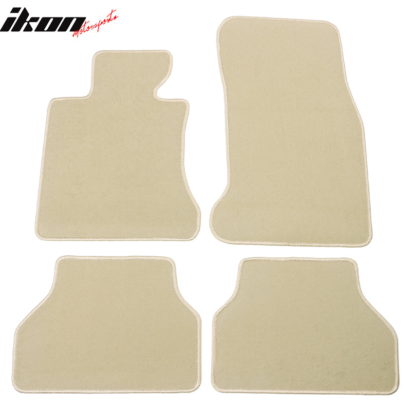 Factory Fitment Car Floor Mats Front Rear Nylon FOR: (BMW)