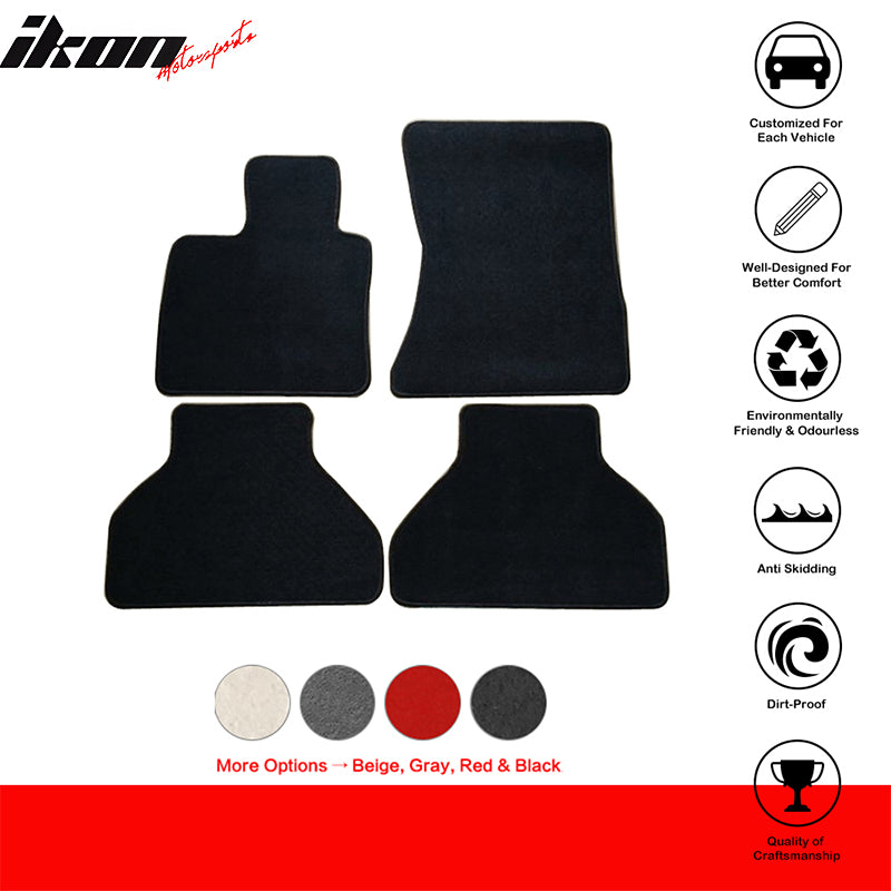 Factory Fitment Car Floor Mats Front Rear Nylon