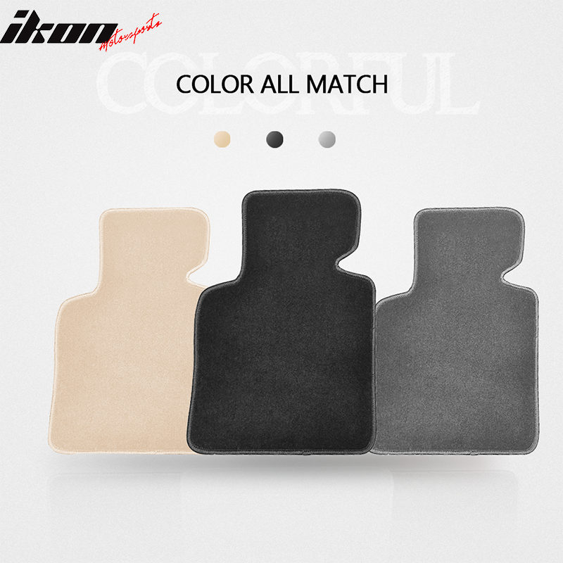 03-08 Z4 2DR Car Front Floor Mats Nylon Carpets FOR: (BMW)