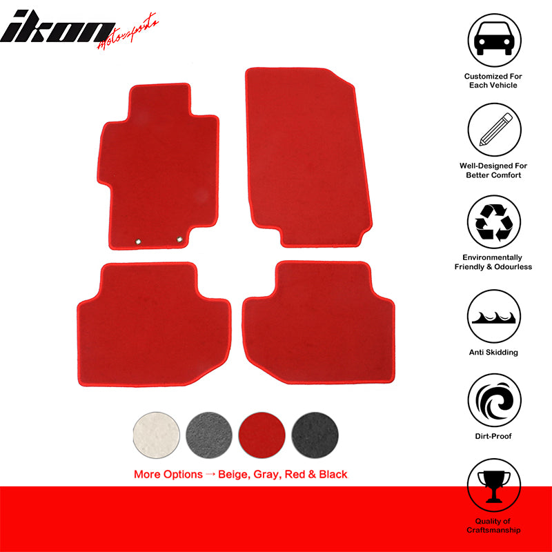 Factory Fitment Car Floor Mats Front Rear Nylon